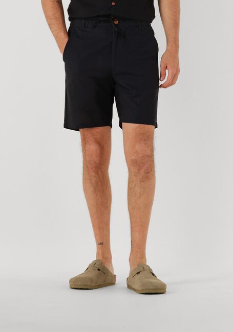Zwarte ANERKJENDT Korte broek AKLT JAMES COT/LINEN ELA SHORTS - large