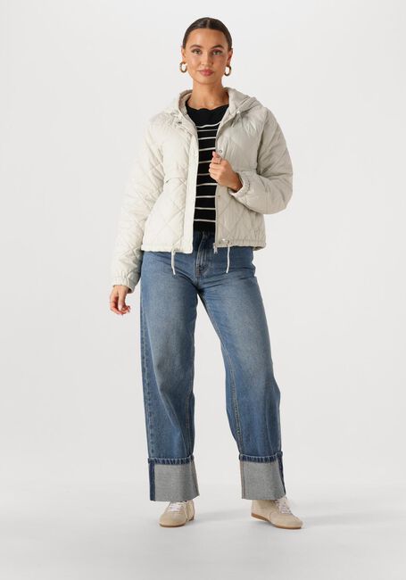 Creme WITHBLACK Gewatteerde jas WBLASTRID QUILTED JACKET - large