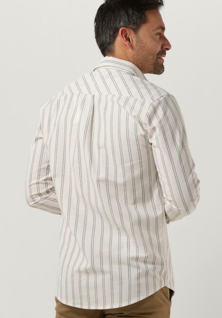 Gebroken wit ANERKJENDT Casual overhemd AKLEIF L/S DOUBLE STRIPE - large