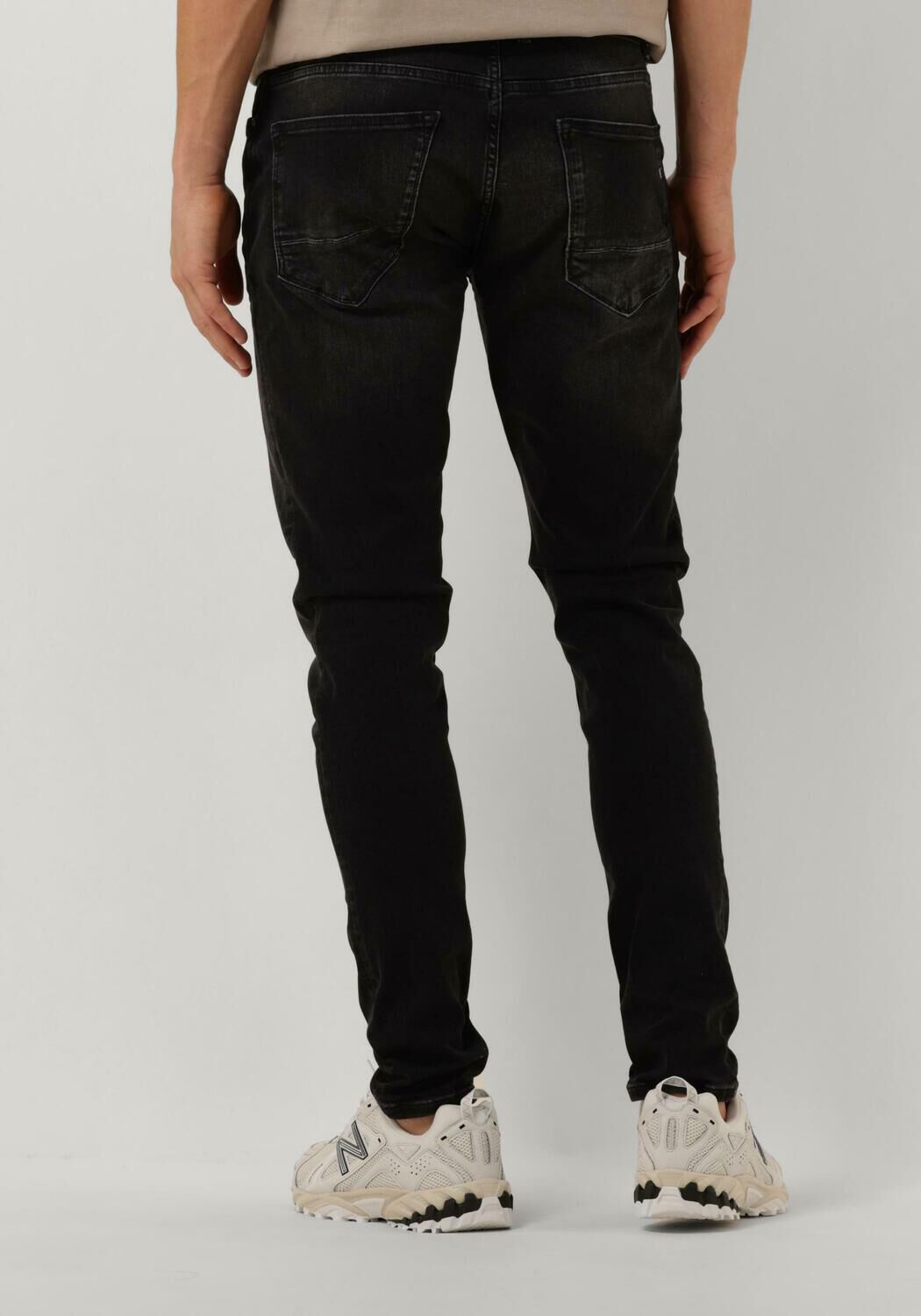 PURE PATH Heren Jeans W3003 The Jone Donkergrijs