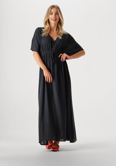 Donkerblauwe BY-BAR Maxi jurk LONG DRESS - large