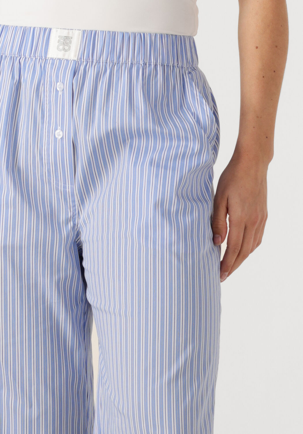SECOND FEMALE Dames Broeken Tenby Trousers Lichtblauw