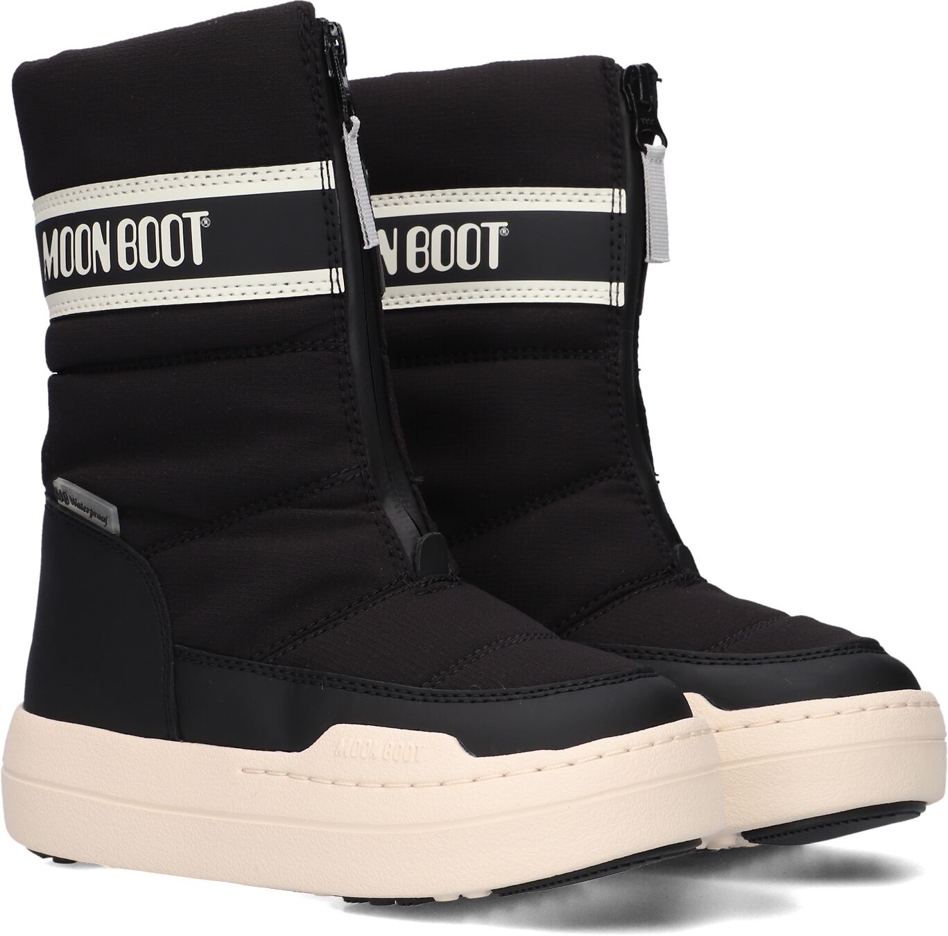 Moon Boot Meisjes Boots Jr Park Zip High - Zwart, foto 2