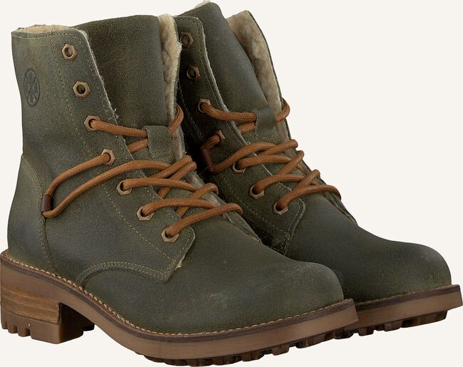 Groene BULLBOXER Veterboots AHT503 Groene BULLBOXER Veterboots AHT503 - large