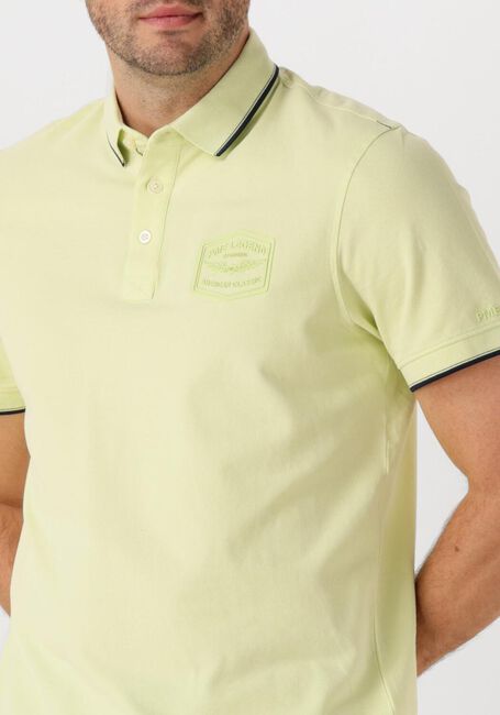 Lime PME LEGEND Polo SHORT SLEEVE POLO STRETCH PIQUE PACKAGE - large