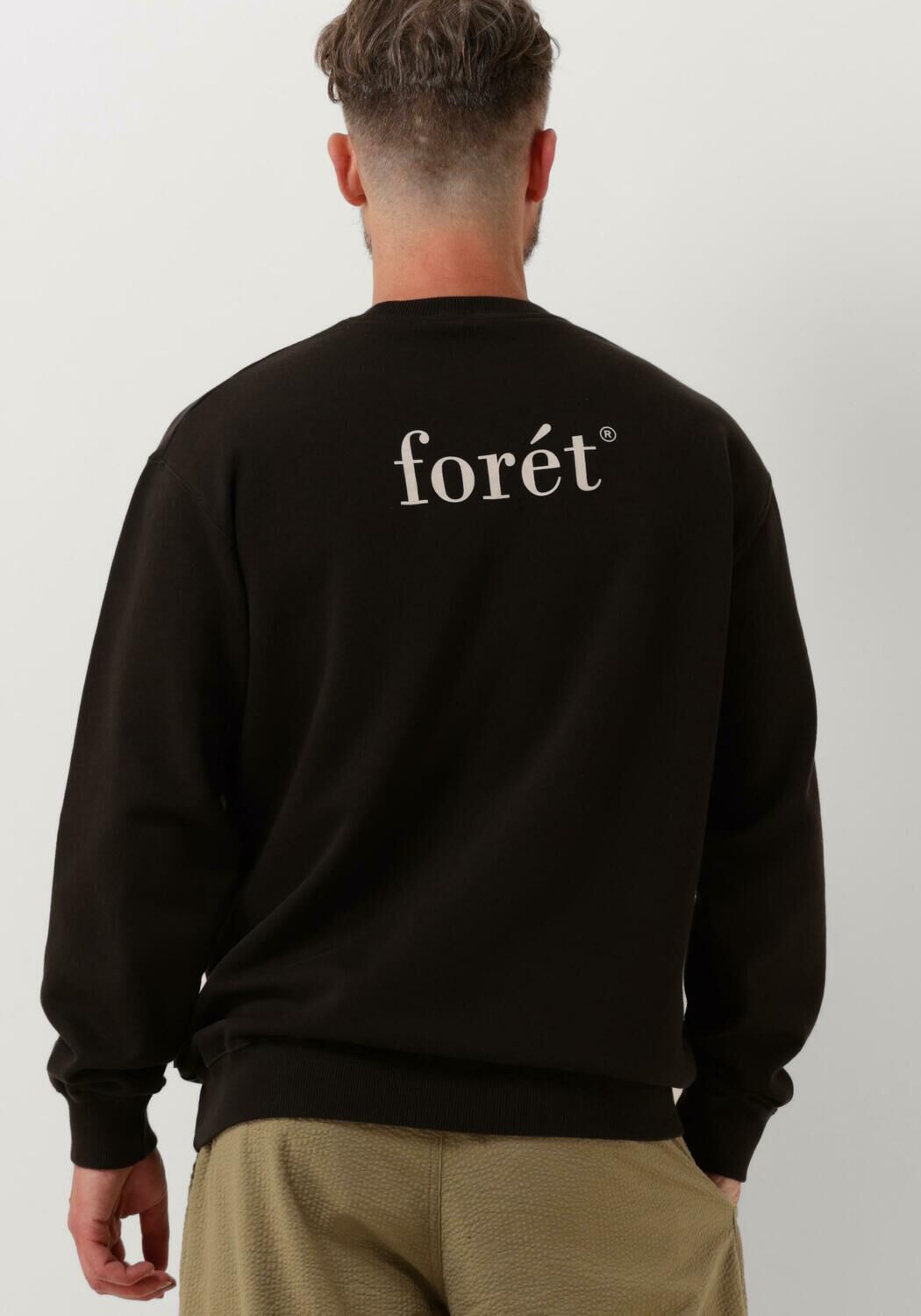 FORÉT Forét Heren Truien & Vesten Still Sweatshirt Zwart