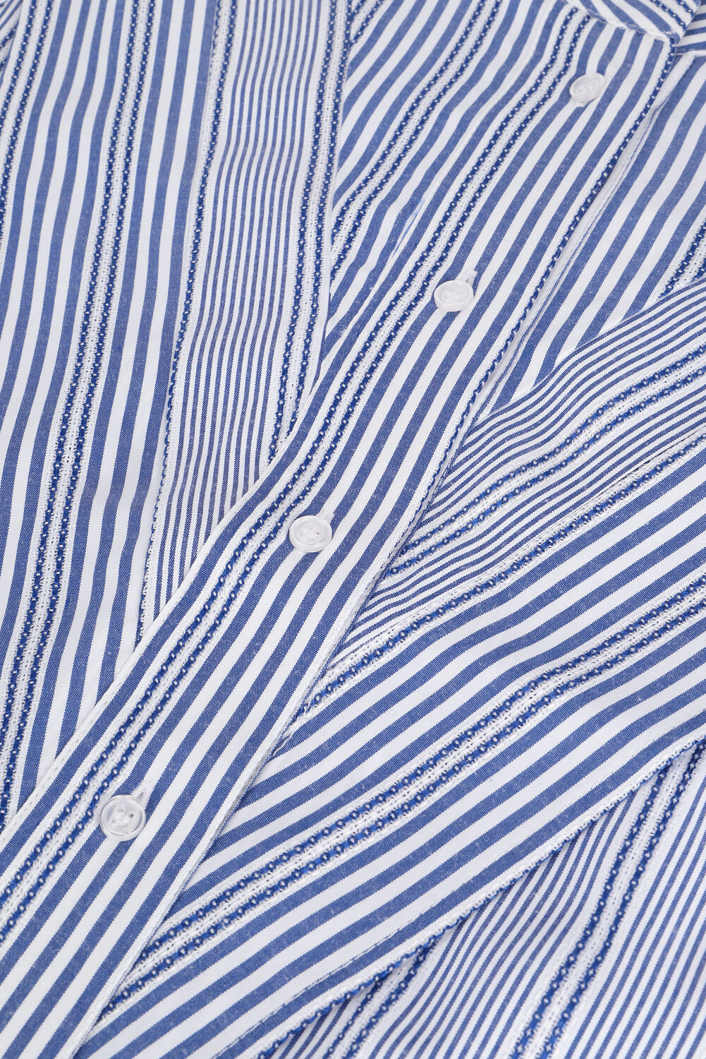 Blauwe MINUS Blouses DANINA SHIRT - large