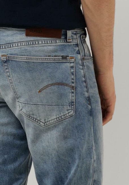 Lichtblauwe G-STAR RAW Straight leg jeans 3301 REGULAR TAPERED - large