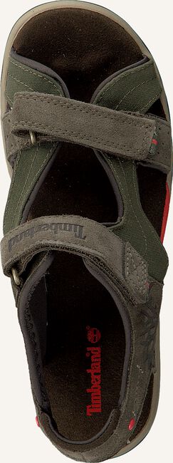 Groene TIMBERLAND Platte sandalen PARK HOPPER L/F 2 STRAP KIDS Groene TIMBERLAND Platte sandalen PARK HOPPER L/F 2 STRAP KIDS - large
