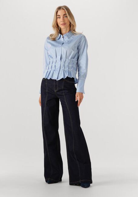 Lichtblauwe CO'COUTURE Blouses POPPY PLEAT WAIST - large