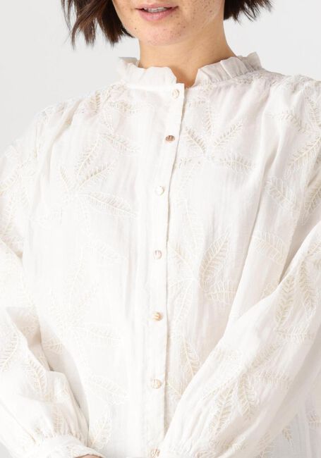 Witte NUKUS Blouses JENNA BLOUSE EMBROIDERY - large
