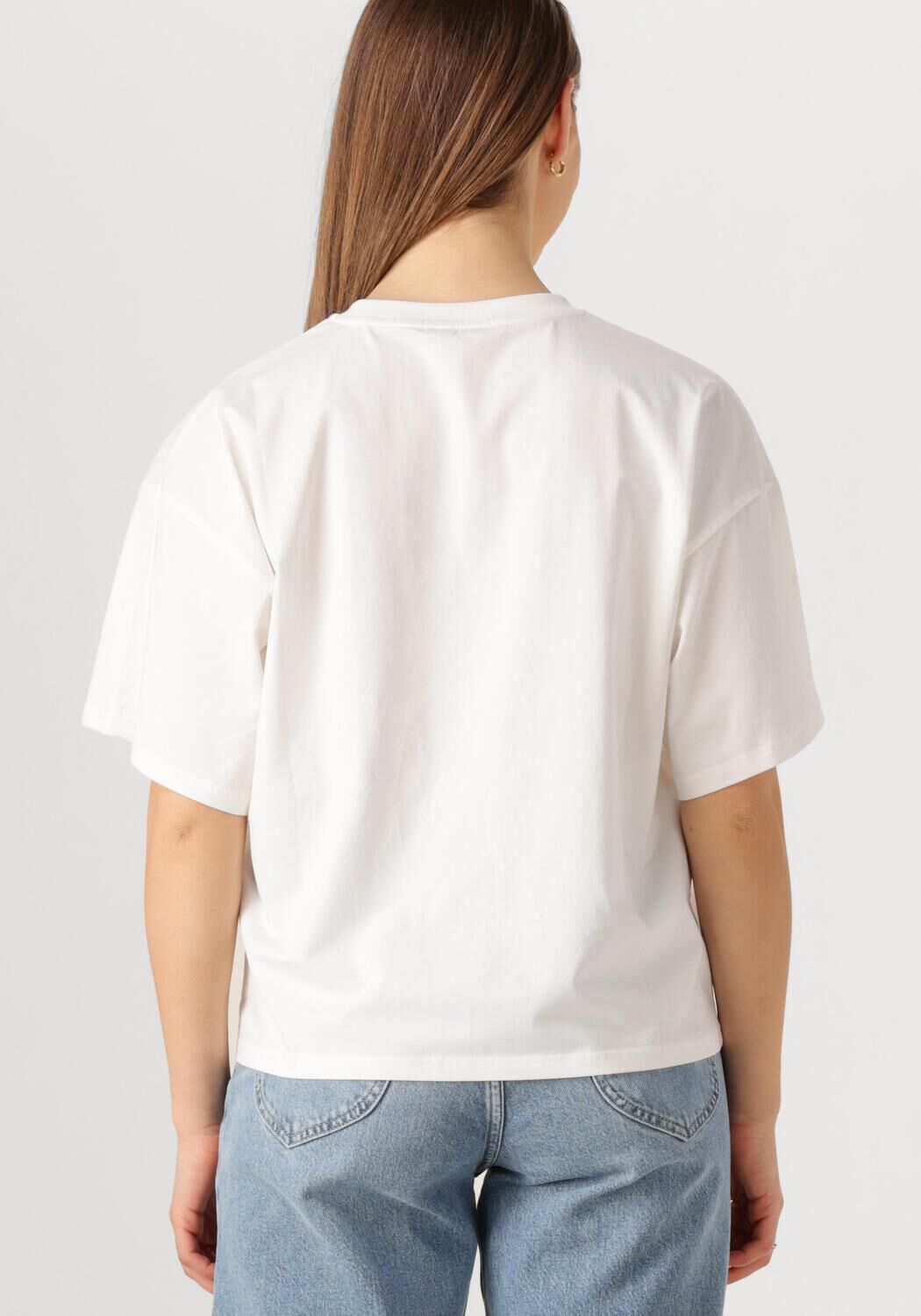 YDENCE Dames Tops & T-shirts T-shirt Cocktail Club Wit