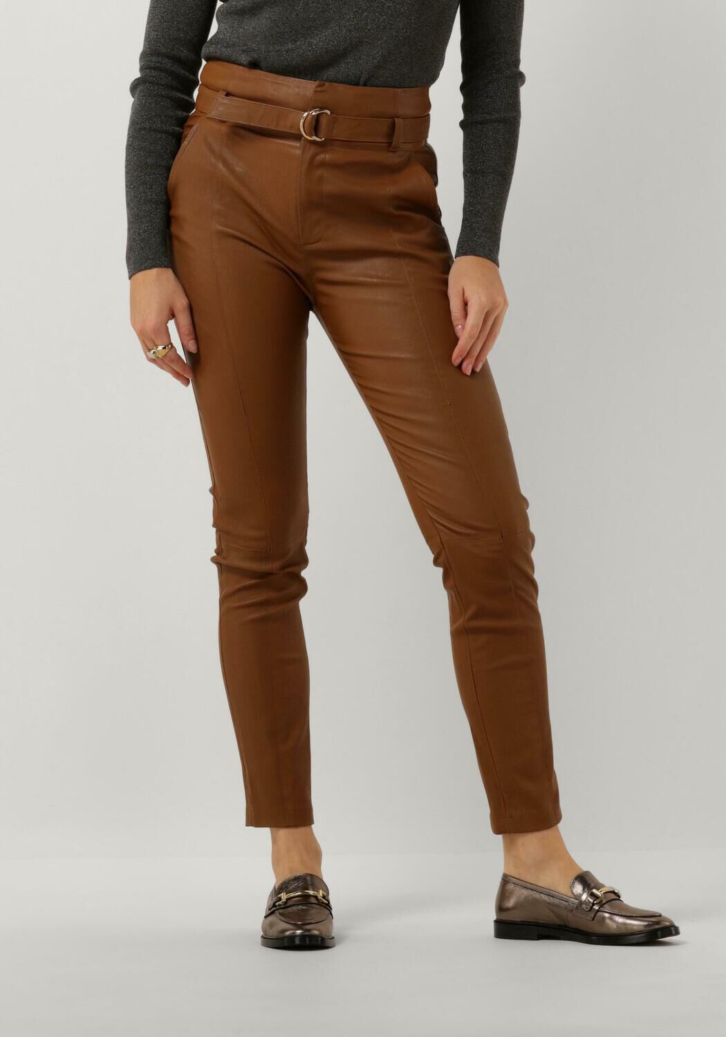 EST'SEVEN Dames Broeken Est jess Trouser Cognac