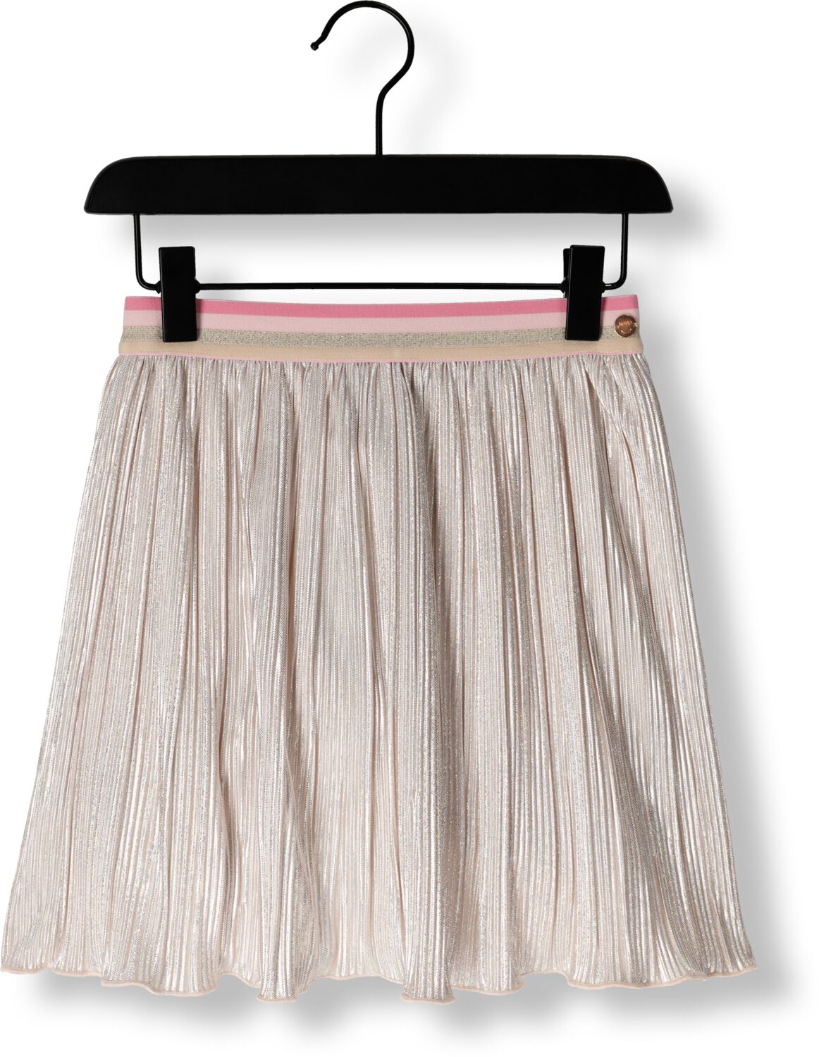 NONO Meisjes Rokken Nikki Pearl Plisse Skirt Zilver