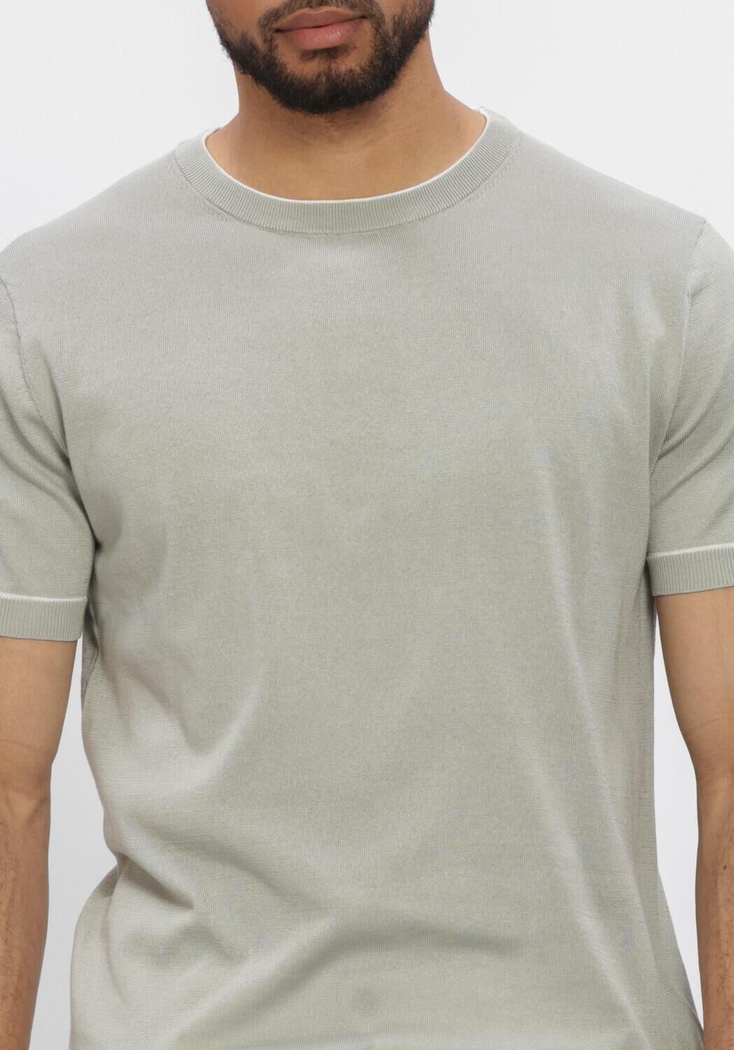 Groene STEFANO LAURAN Polo T-SHIRT BROR - large