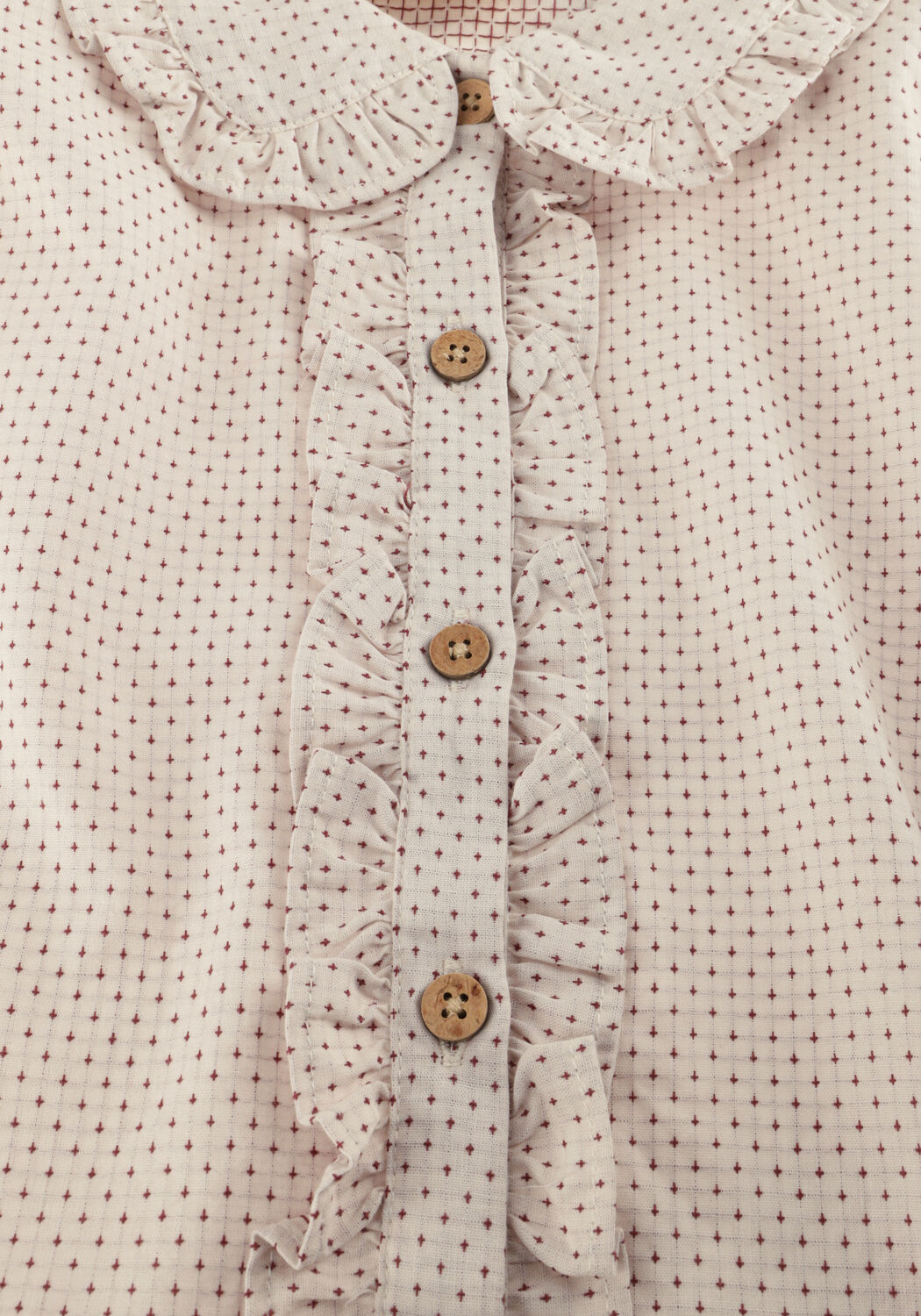 Creme LIL' ATELIER Blouses NMFOLENA LS LOOSE SHIRT LIL - large