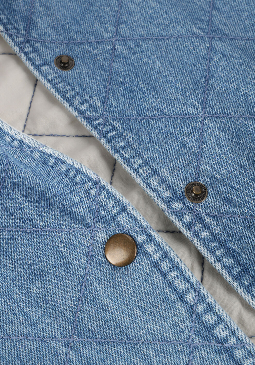 Blauwe BY-BAR Jack NAVE DENIM JACKET - large