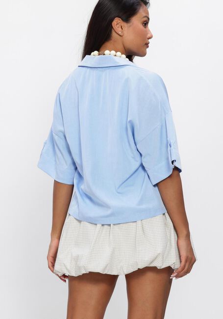 Lichtblauwe MODSTR&Ouml;M Blouses UDDINMD SHIRT - large