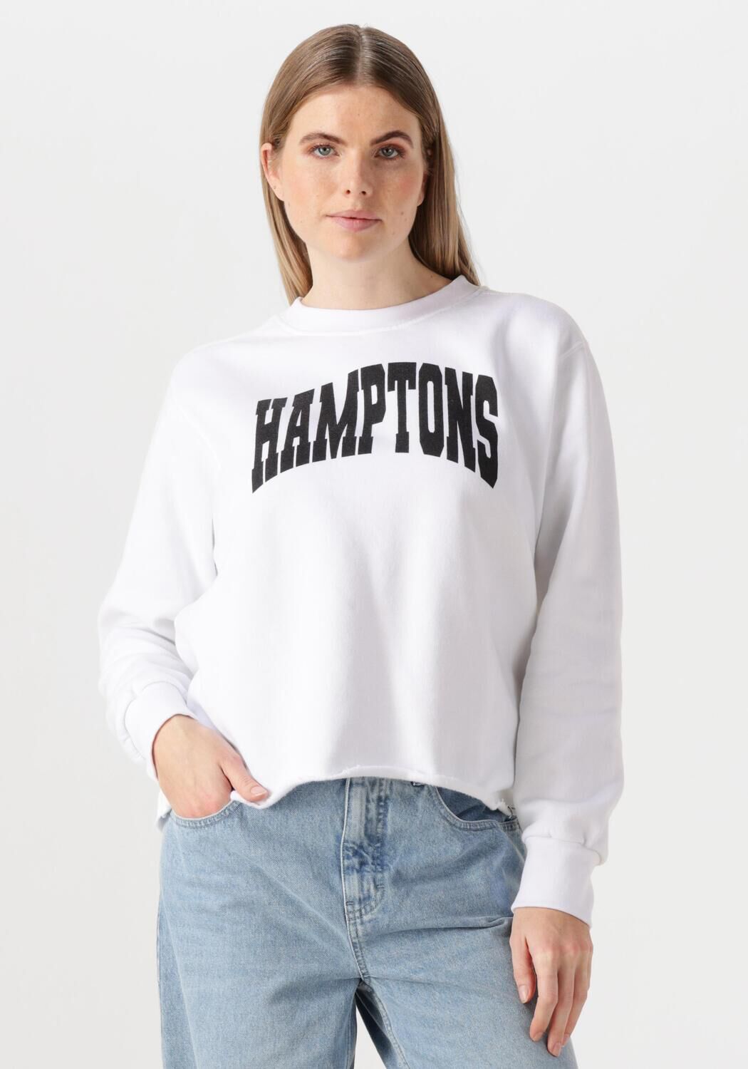 PENN & INK Dames Truien & Vesten Sweater Print Wit