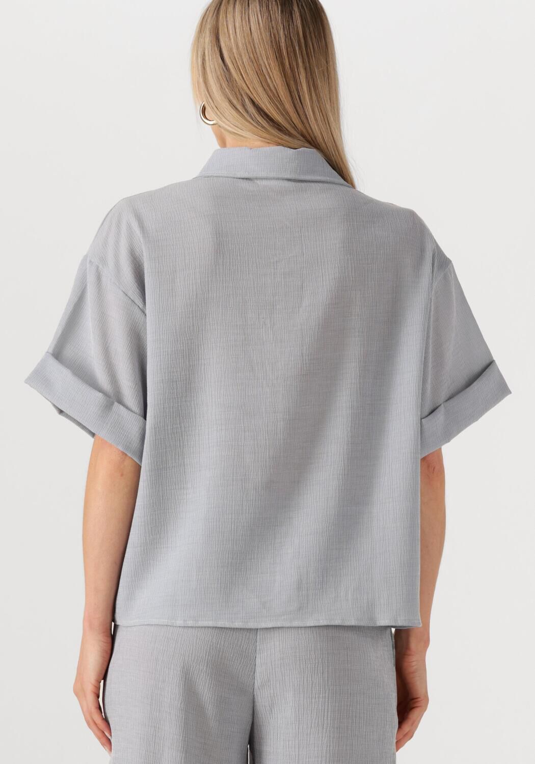 MSCH COPENHAGEN Dames Blouses Mschkinley 2 4 Shirt Stp Grijs