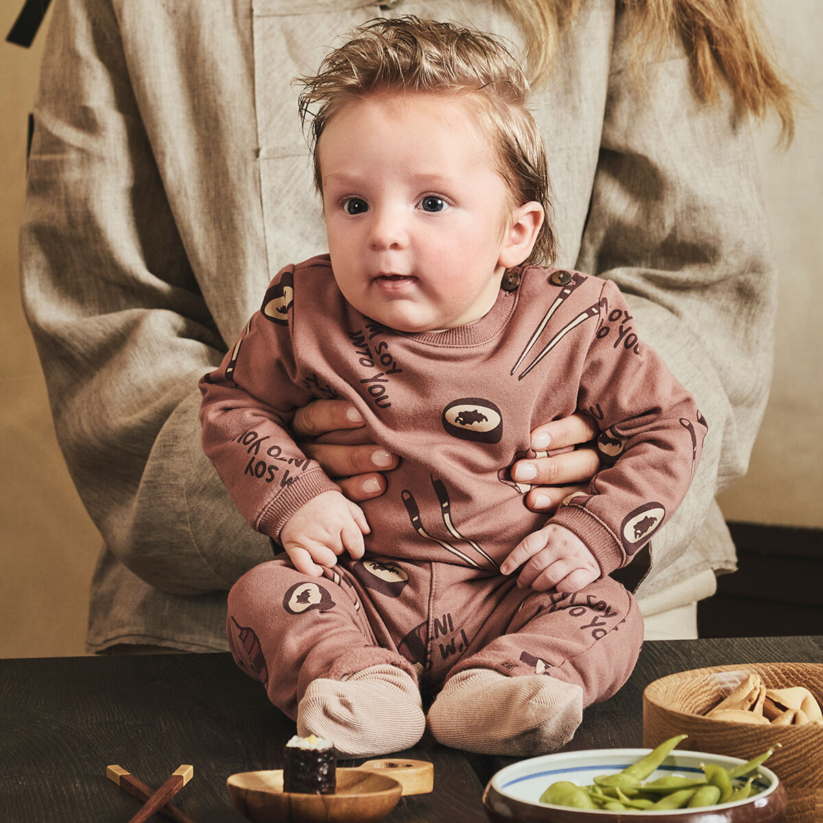 Bruine Z8 Joggingbroek FONS - large