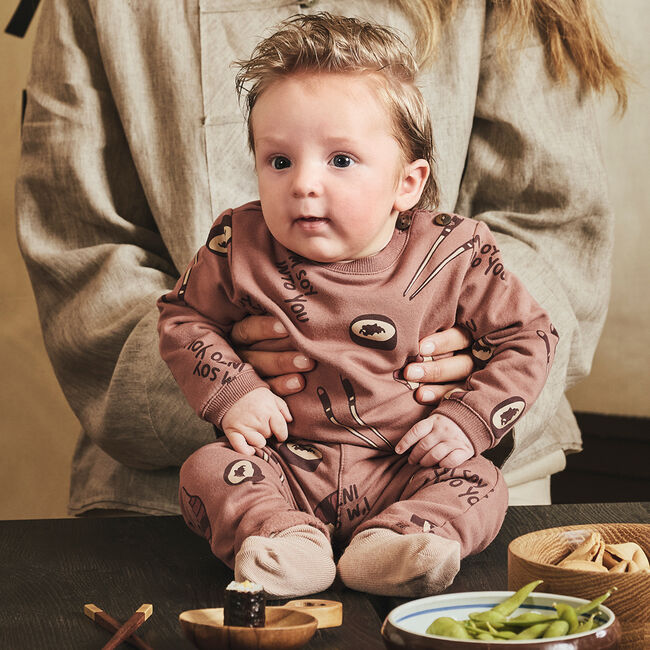 Bruine Z8 Joggingbroek FONS - large