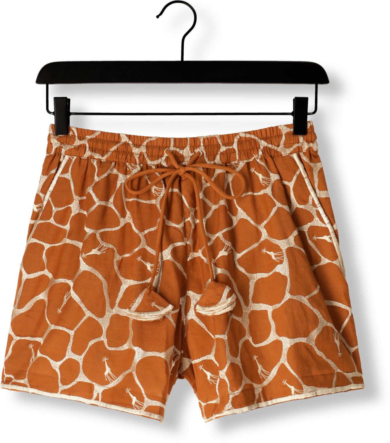 SCARLETT POPPIES Dames Broeken Kosos Shorts Bruin