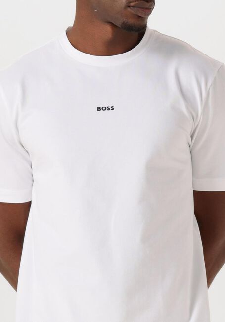 Witte BOSS ORANGE T-shirt TCHUP 10242929 01 - large