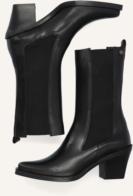 Zwarte NOTRE-V Cowboylaarzen 02-170 Zwarte NOTRE-V Cowboylaarzen 02-170 - large