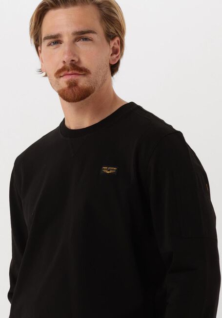 Zwarte PME LEGEND Trui AIRSTRIPE SWEAT - large