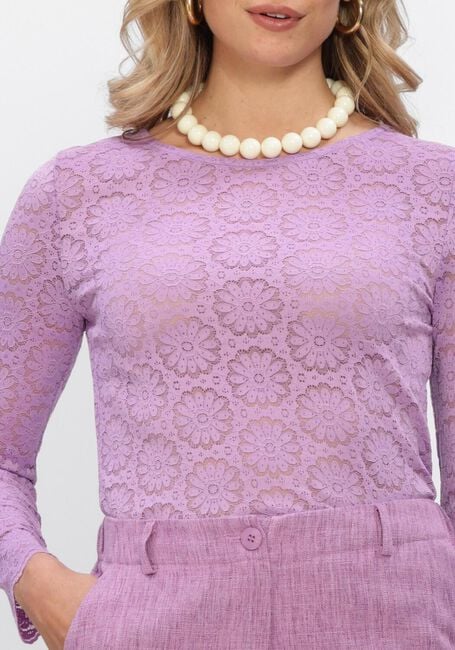 Paarse YDENCE Trui TOP LOIZA - large