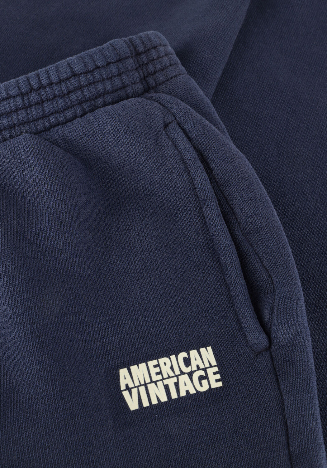 Donkerblauwe AMERICAN VINTAGE Joggingbroek IZUBIRD B - large