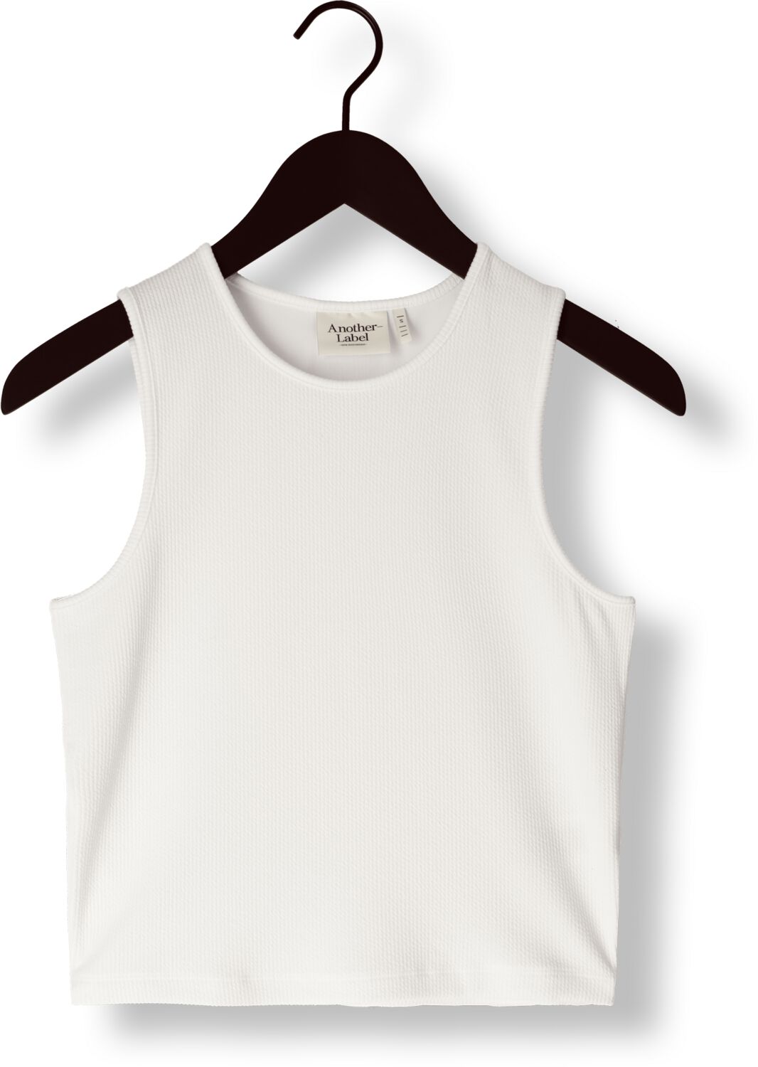ANOTHER LABEL Dames Tops & T-shirts Abelia Top S l Wit