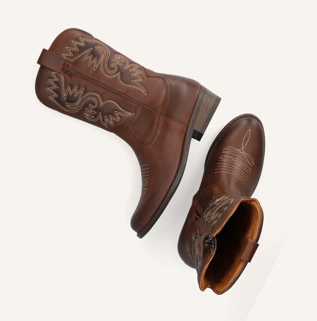 Bruine KOEL4KIDS Cowboylaarzen 10M006 Bruine KOEL4KIDS Cowboylaarzen 10M006 - large