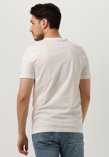Witte CAST IRON T-shirt SHORT SLEEVE R-NECK ORGANIC COTTON SLUB ESSENTIAL - large
