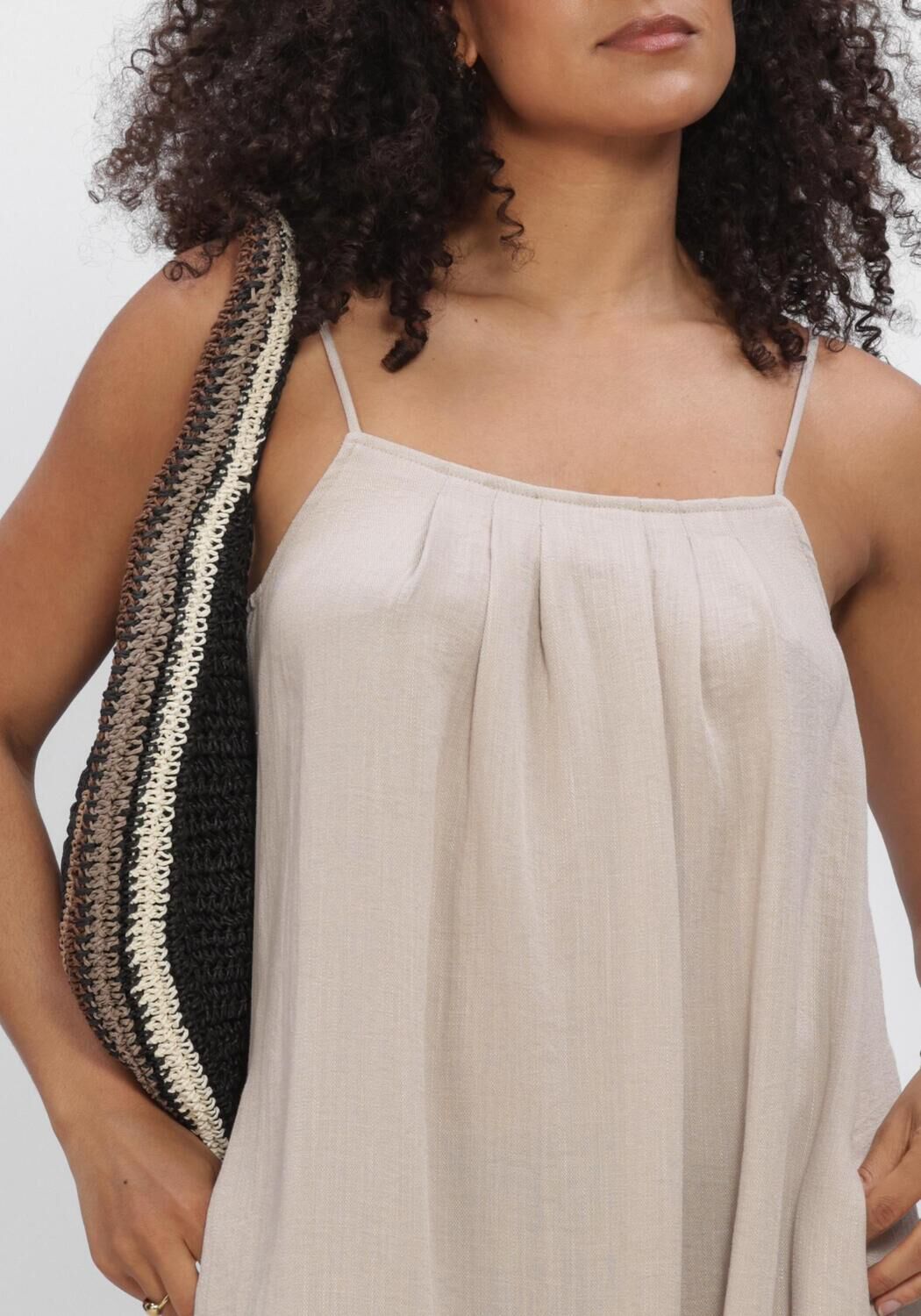 Beige CO'COUTURE Maxi jurk EVACC STRAP DRESS - large