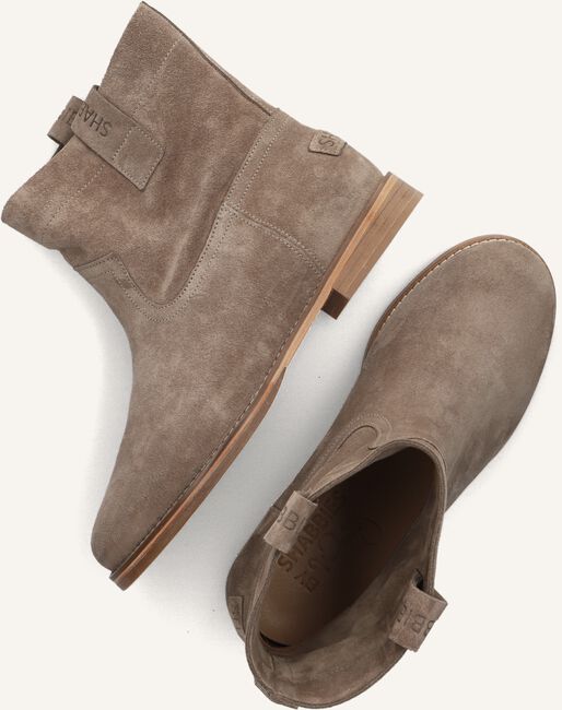 Taupe SHABBIES BY WENDY Enkellaarsjes WENDY ANKIE Taupe SHABBIES BY WENDY Enkellaarsjes WENDY ANKIE - large