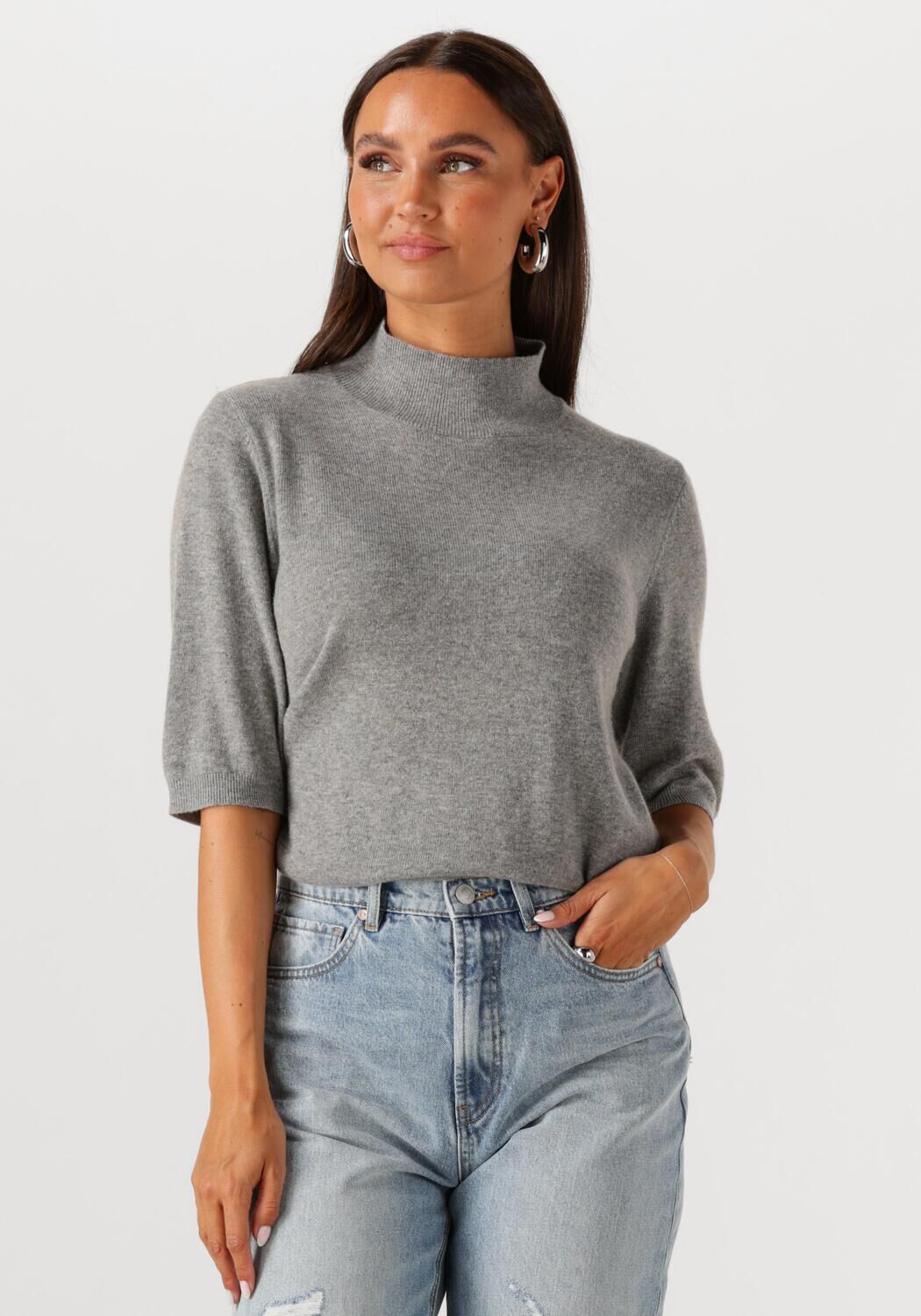 CIRCLE OF TRUST Dames Tops & T-shirts Jackie Top Lichtgrijs