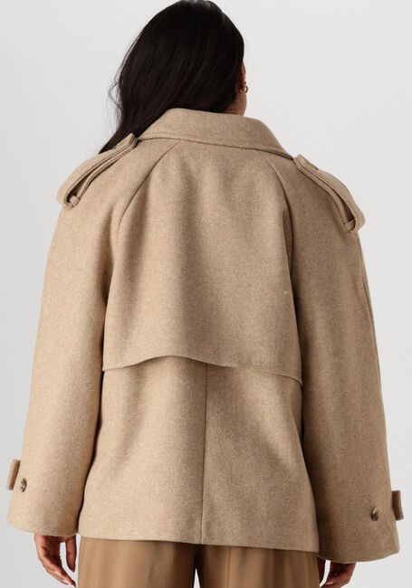 Beige MODSTRÖM Mantel ESMUNDMD TWILL JACKET - large