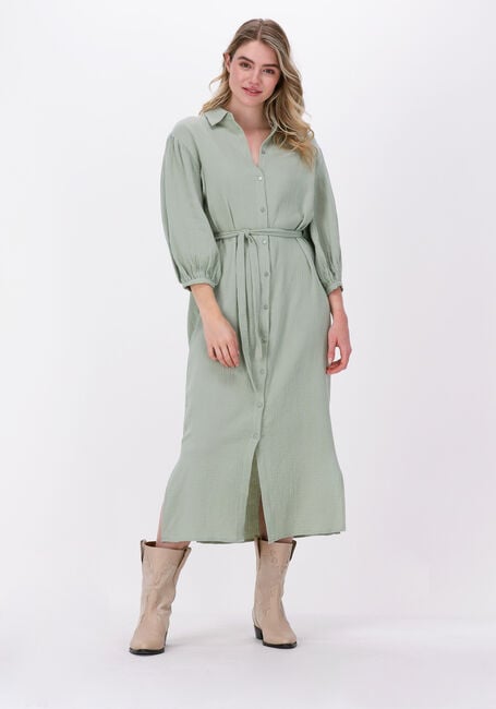 Groene SIMPLE Maxi jurk EVIN - large