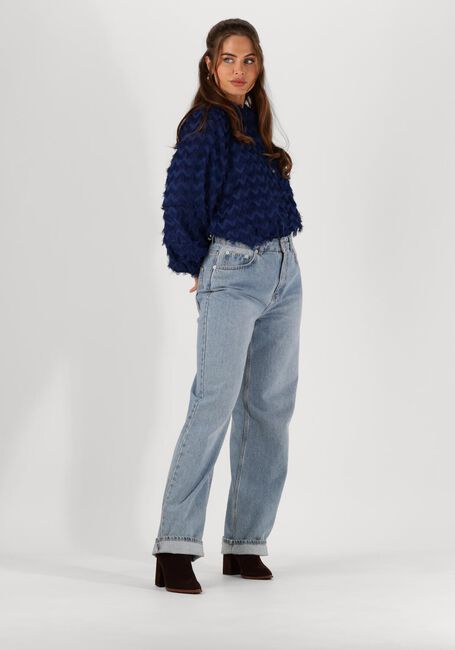 Donkerblauwe FREEBIRD Blouses KENDALL - large