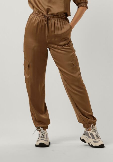 Camel MINUS Cargobroeken SELVA MID WAISTED CARGO PANT - large