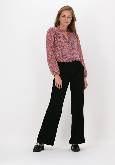 Zwarte NEO NOIR Wijde broek MATTI STRUCTURE PANTS Zwarte NEO NOIR Wijde broek MATTI STRUCTURE PANTS - large