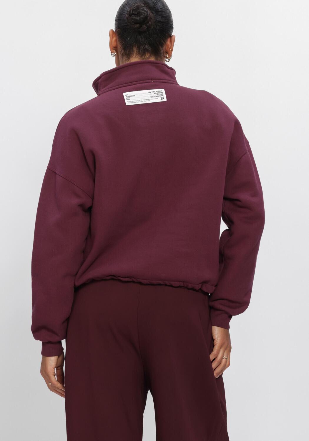 Bordeaux PENN & INK Trui W26F1925 - large