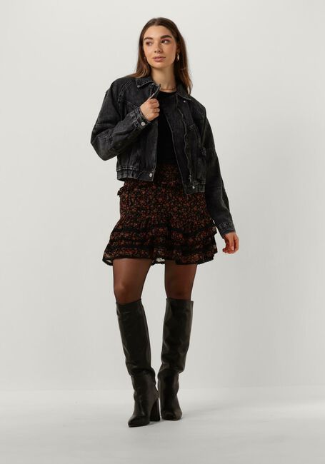 Zwarte NEO NOIR Minirok MARNA GARDEN SKIRT - large