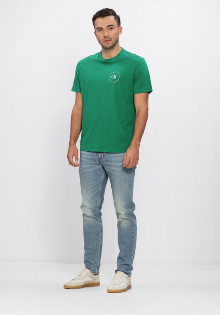 Groene CALVIN KLEIN T-shirt 30S EU WHOLESALE JEANS GRAPHICS - large