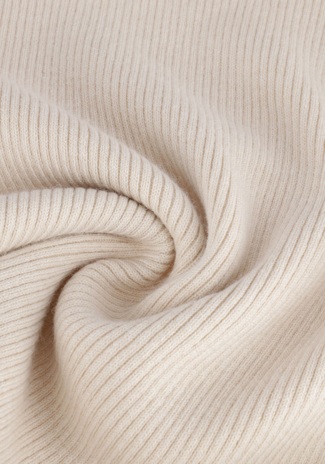 Beige CALVIN KLEIN Trui CK TIGHT ROLL NECK SWEATER - large