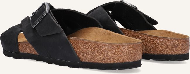Zwarte BIRKENSTOCK Slippers LUGANO LEOI CAMBERRA BLACK Zwarte BIRKENSTOCK Slippers LUGANO LEOI CAMBERRA BLACK - large