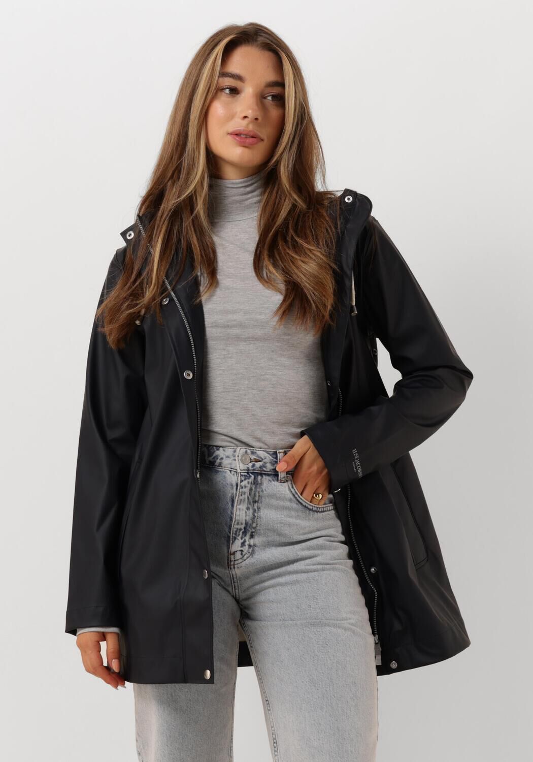 ILSE JACOBSEN Dames Jassen Rain 228 Donkerblauw