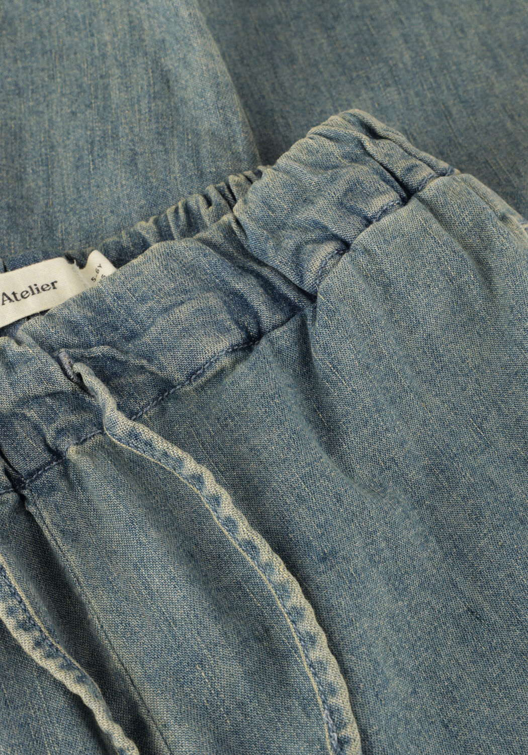 Blauwe LIL' ATELIER Wide jeans NMNROME LOOSE R TULA JEANS 8133-TT B LIL - large